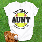 Softball Aunt T-Shirt