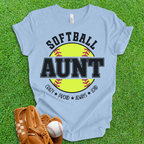 Softball Aunt T-Shirt