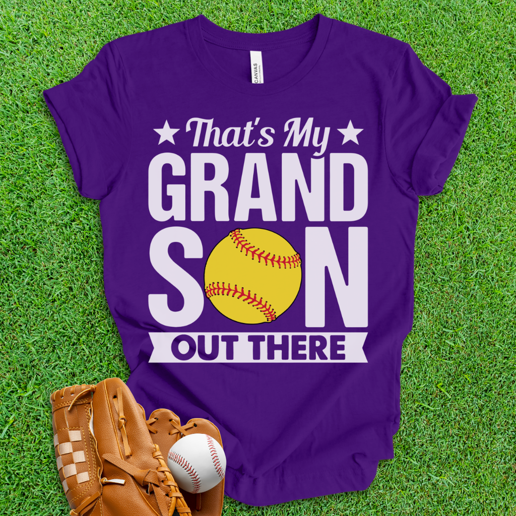 That's My Grandson Softball T-Shirt