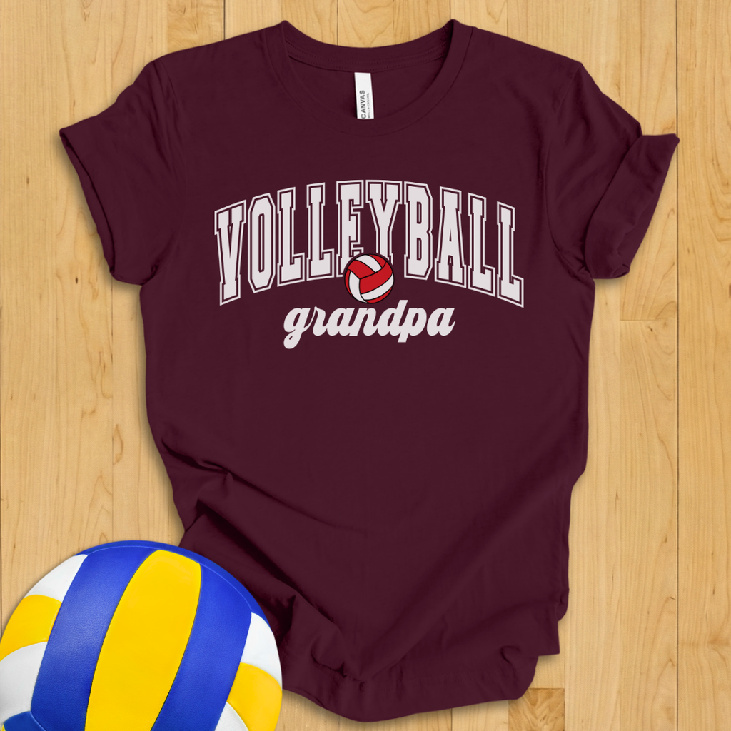 Volleyball Grandpa T-Shirt