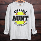 Softball Aunt Sweatshirt