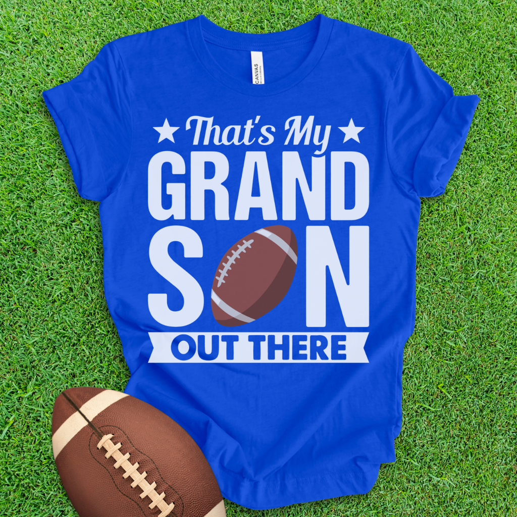 That's My Grandson Football T-Shirt