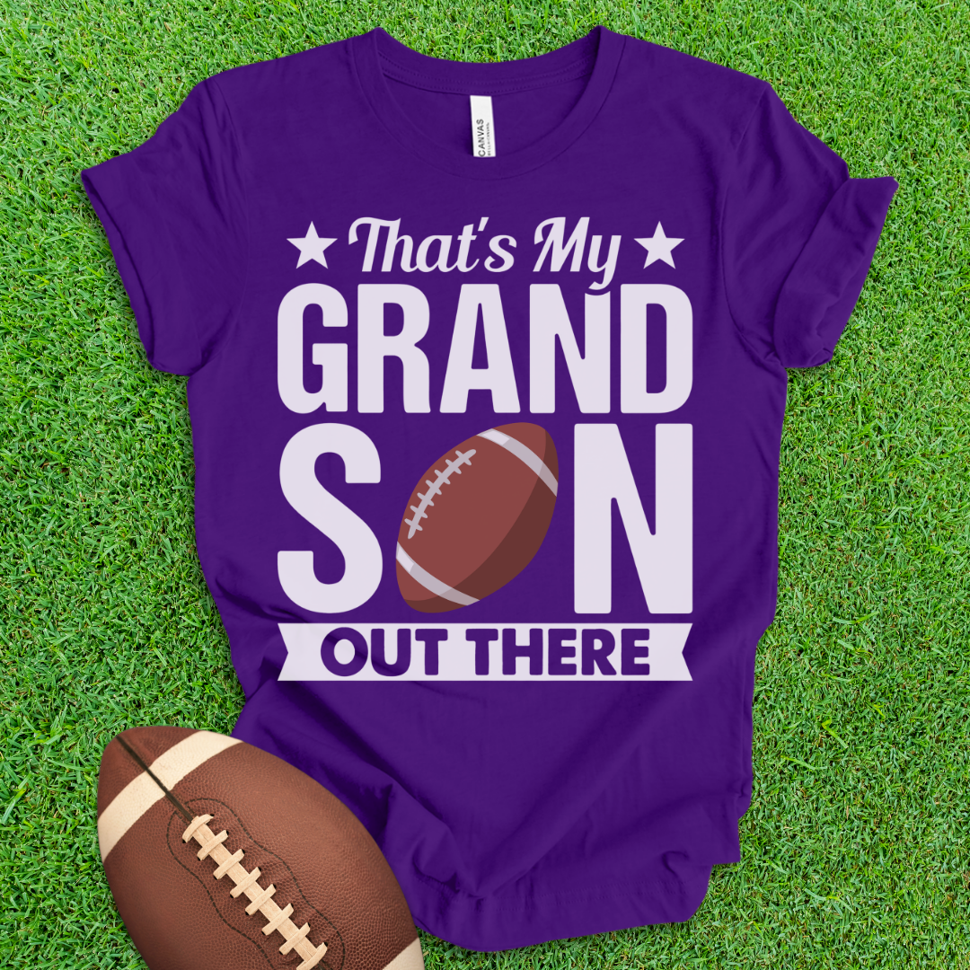 That's My Grandson Football T-Shirt
