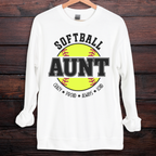Softball Aunt Sweatshirt