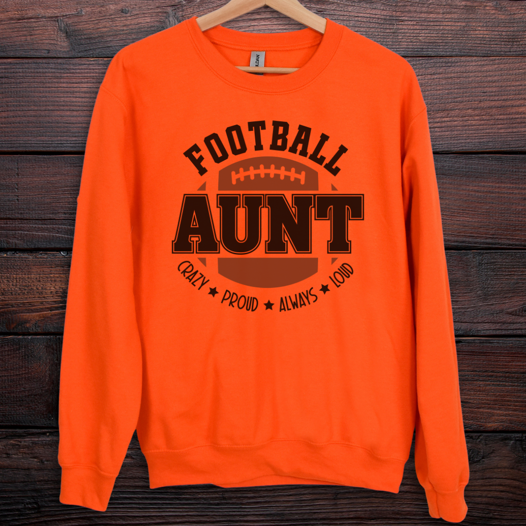 Football Aunt Sweatshirt