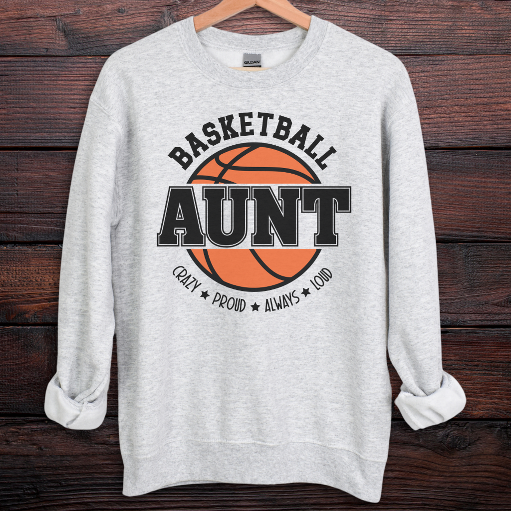 Basketball Aunt Sweatshirt