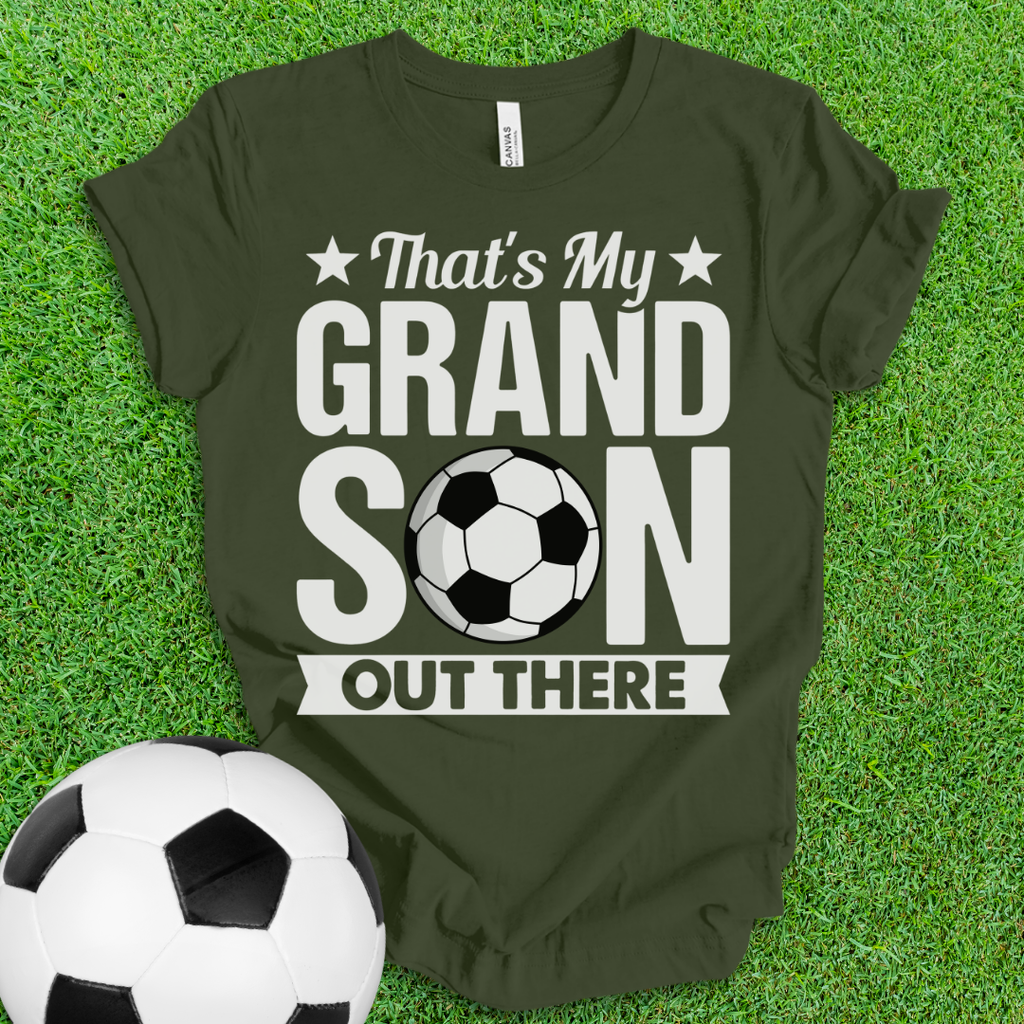That's My Grandson Soccer T-Shirt