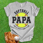 Softball Papa T-Shirt