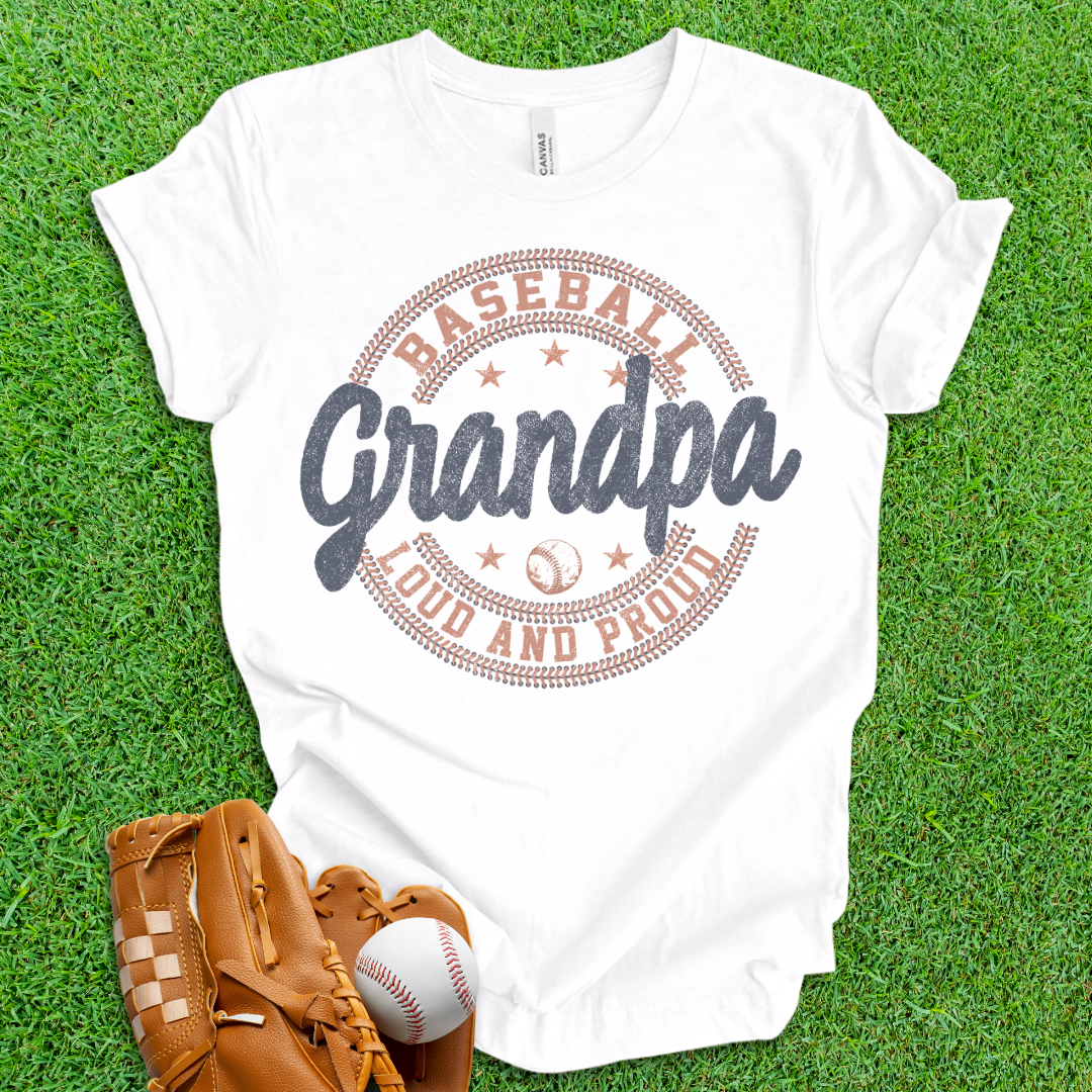 Baseball Grandpa T-Shirt