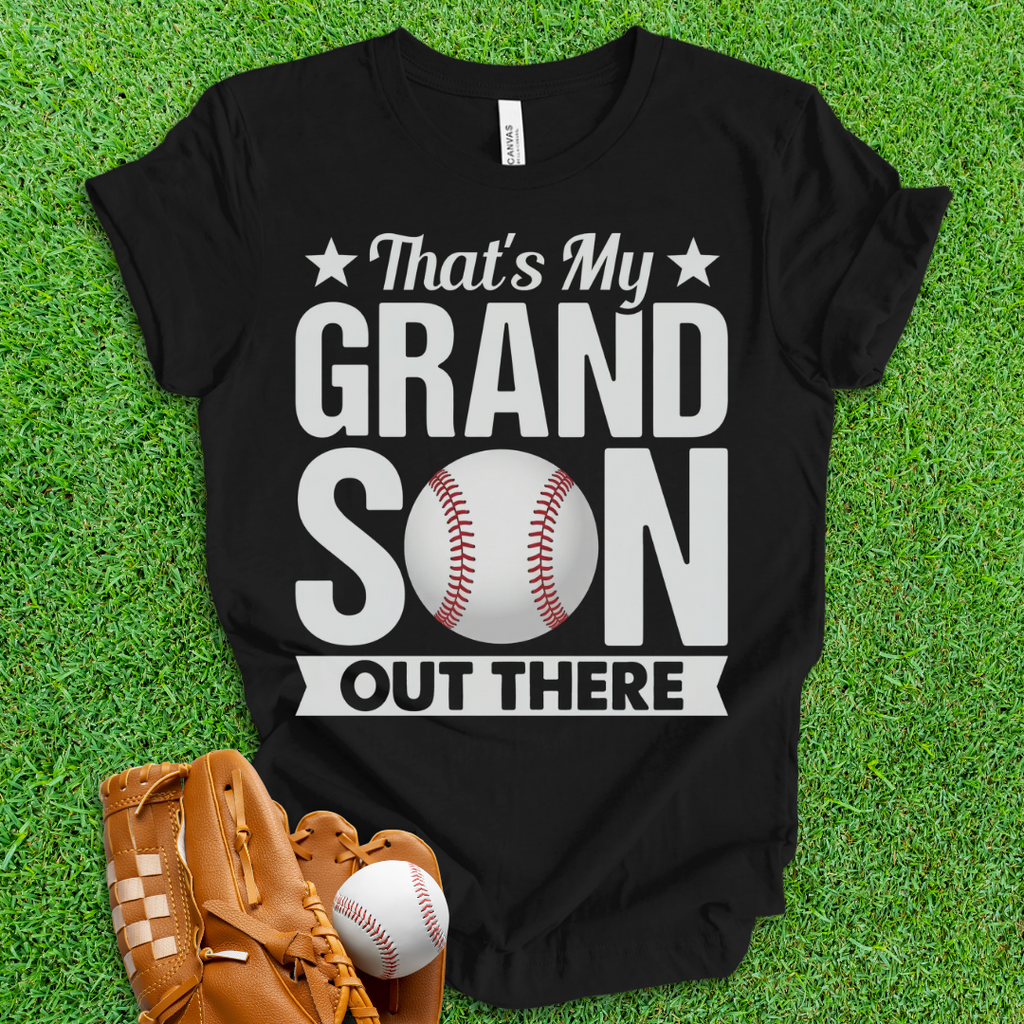 That's My Grandson Baseball T-Shirt