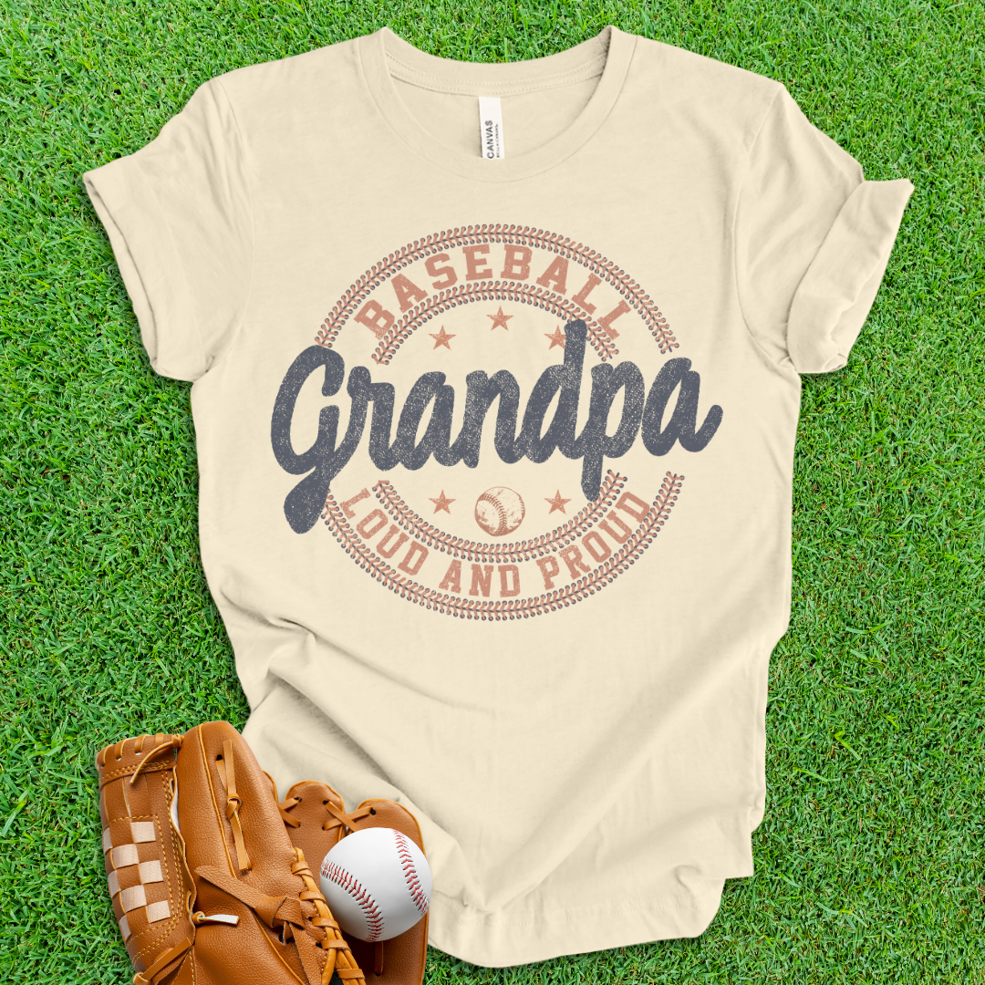 Baseball Grandpa T-Shirt