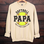 Softball Papa Sweatshirt