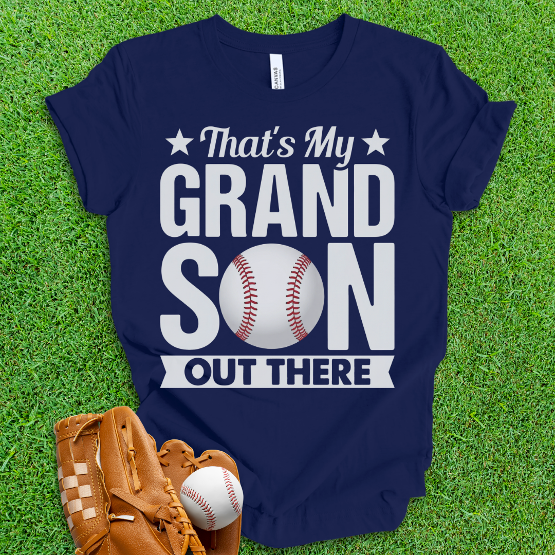 That's My Grandson Baseball T-Shirt