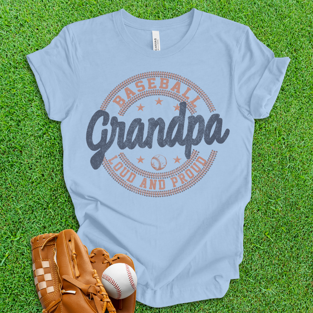 Baseball Grandpa T-Shirt