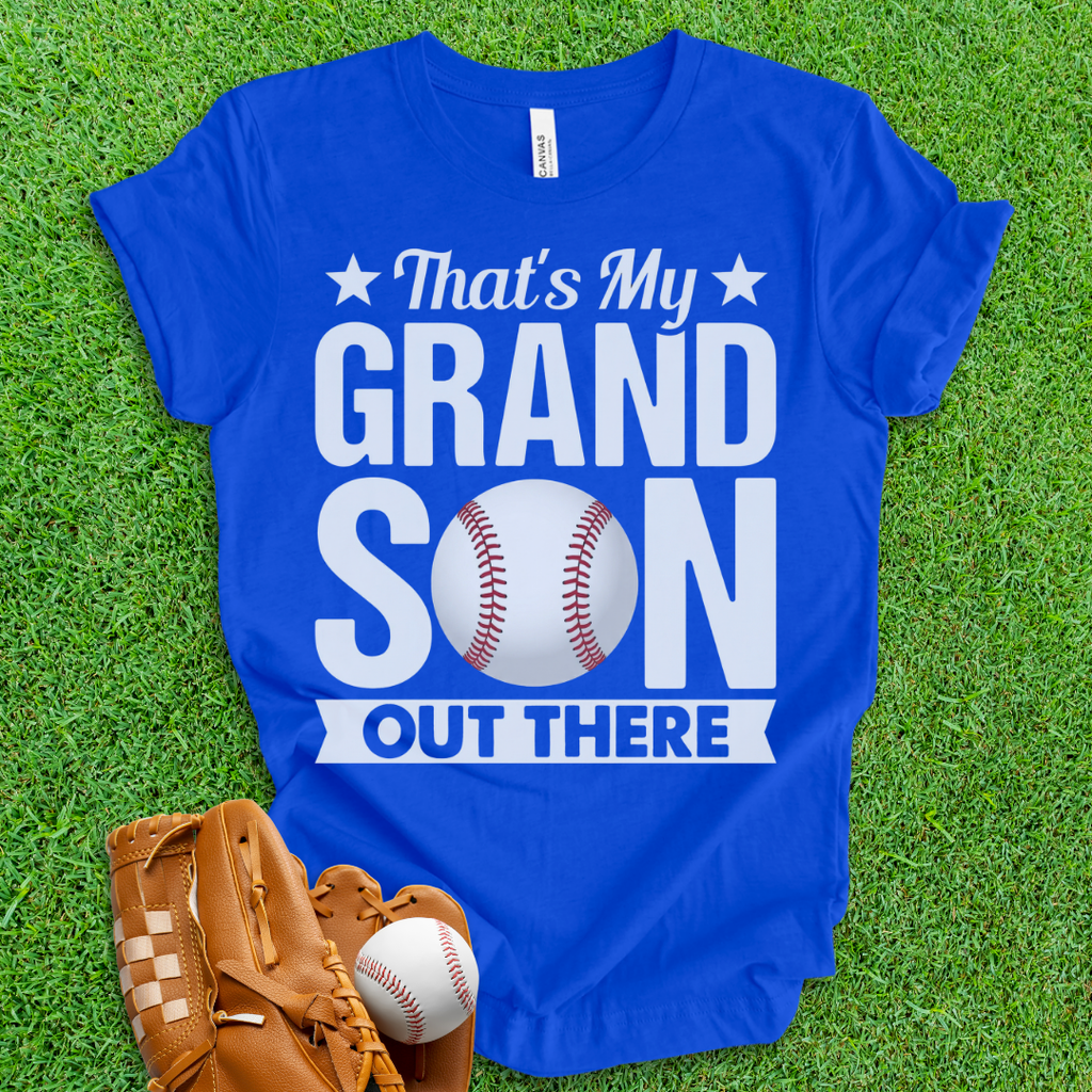 That's My Grandson Baseball T-Shirt