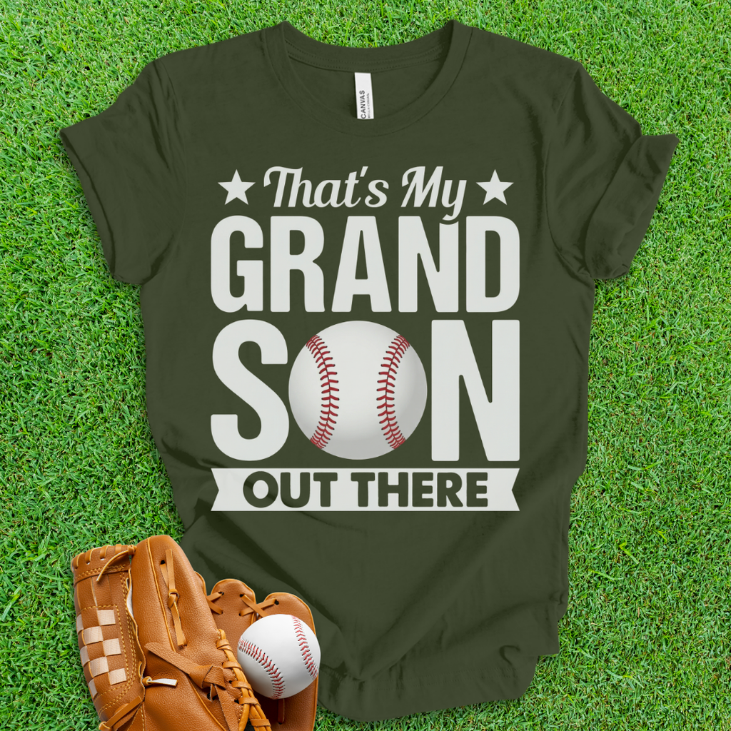 That's My Grandson Baseball T-Shirt