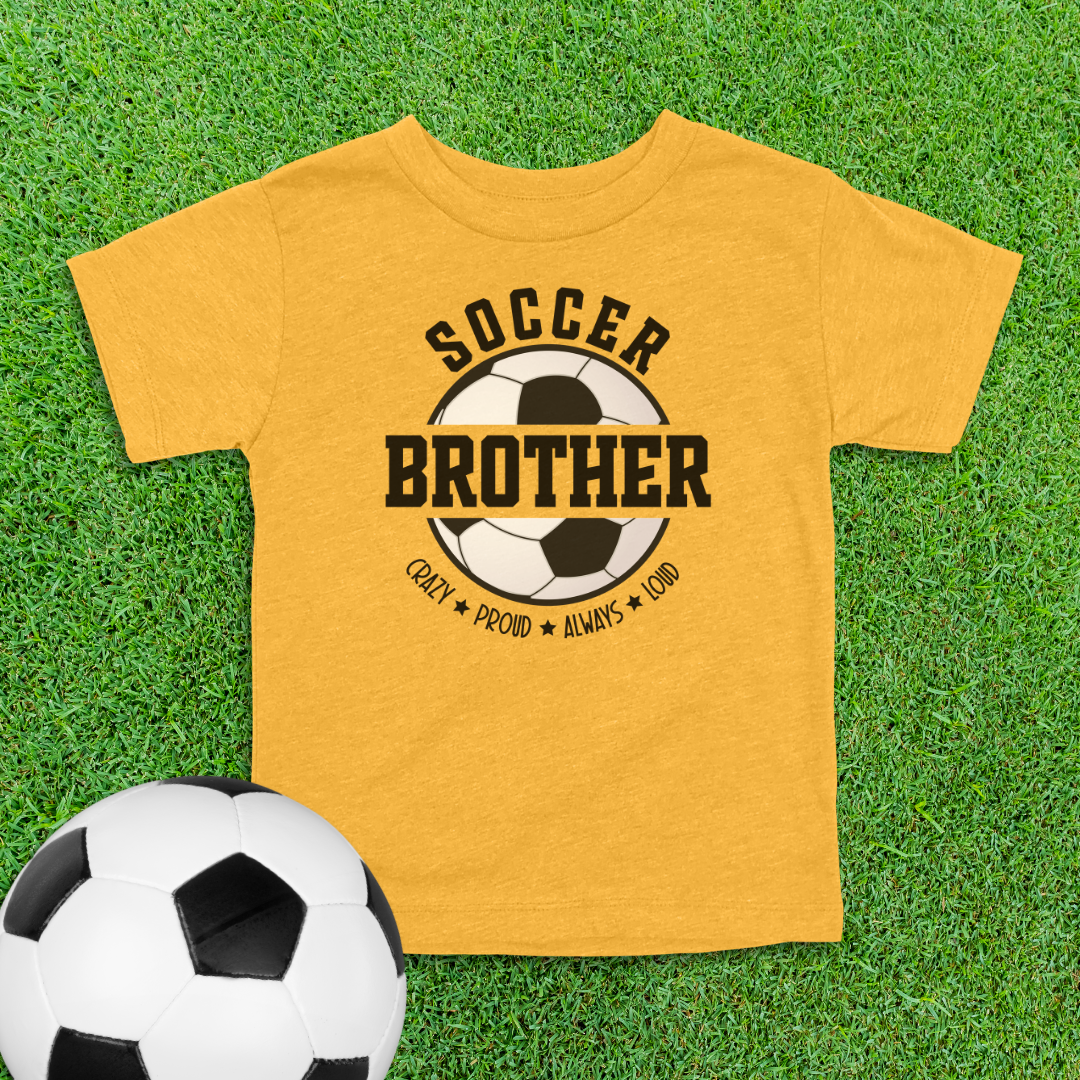 Soccer Brother Toddler Shirt