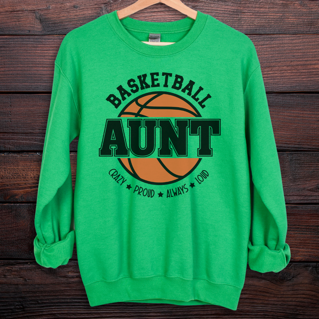 Basketball Aunt Sweatshirt