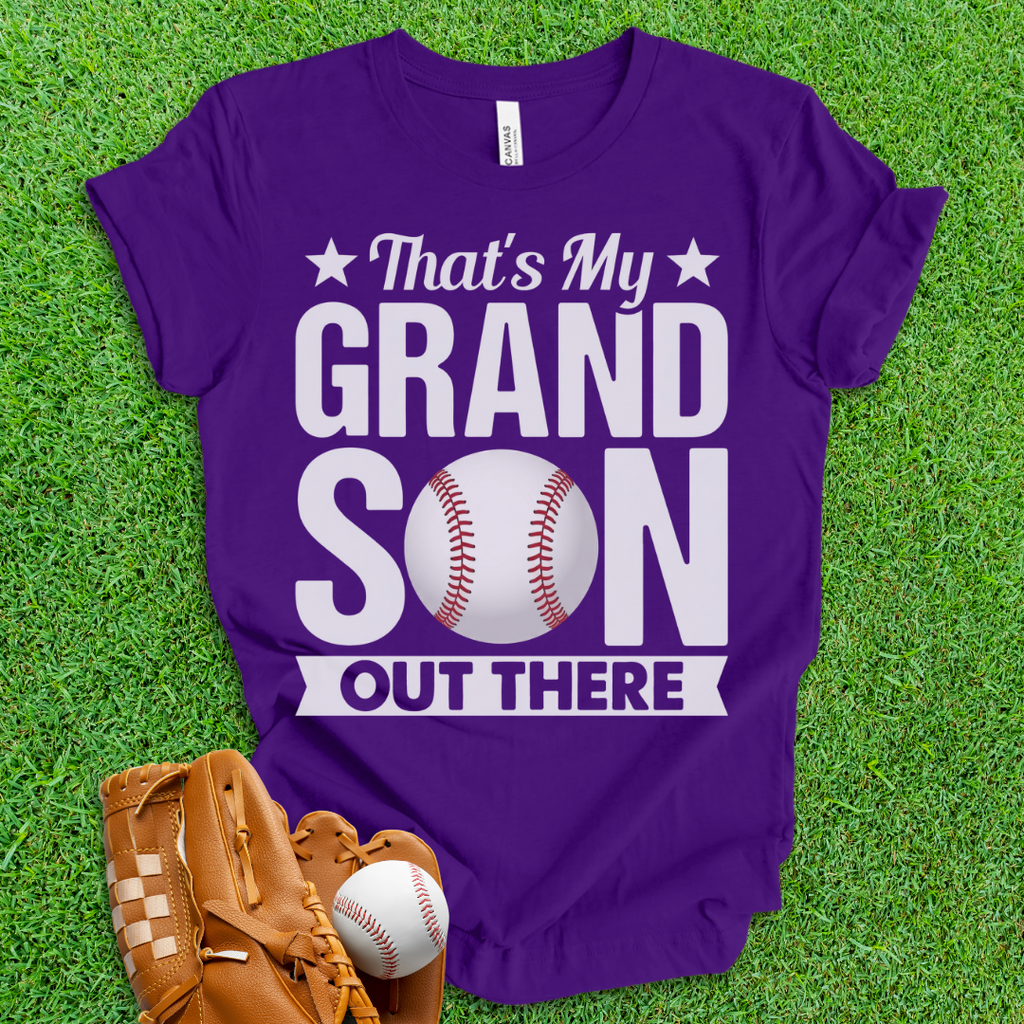 That's My Grandson Baseball T-Shirt