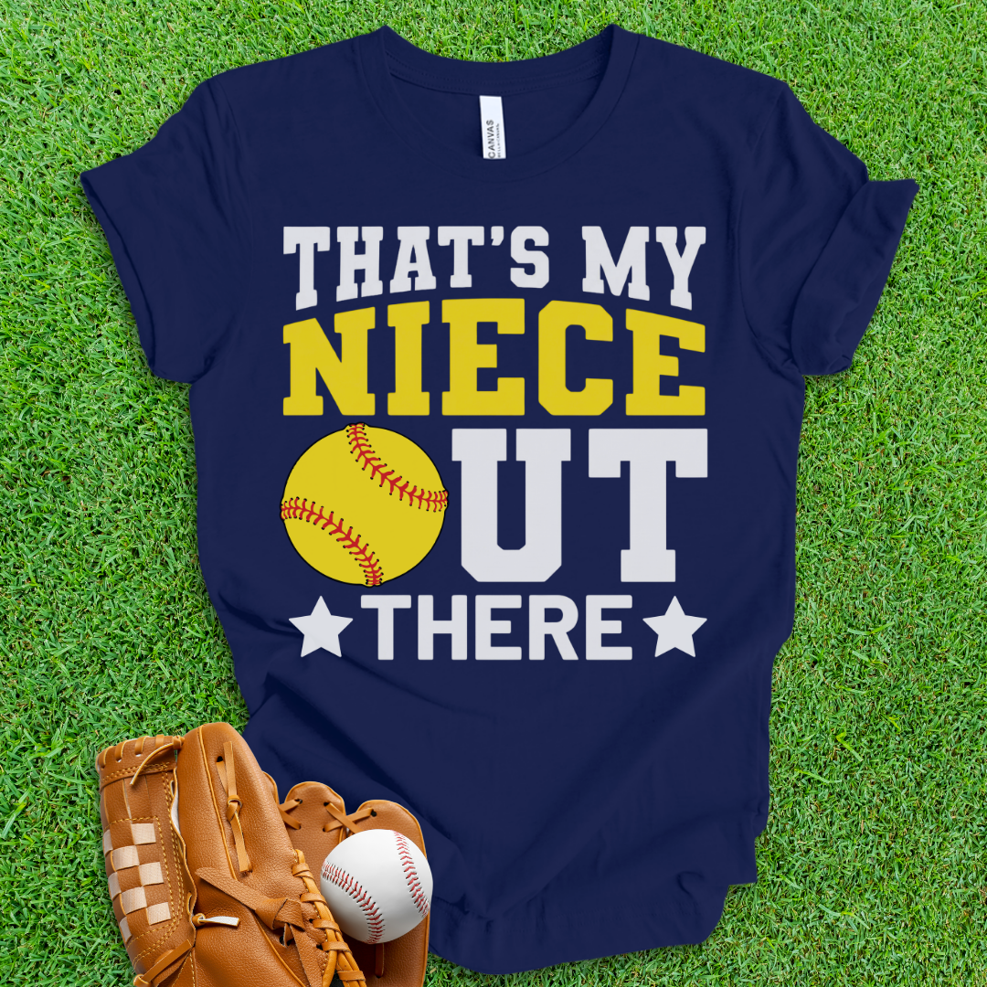 That's My Niece Softball T-Shirt