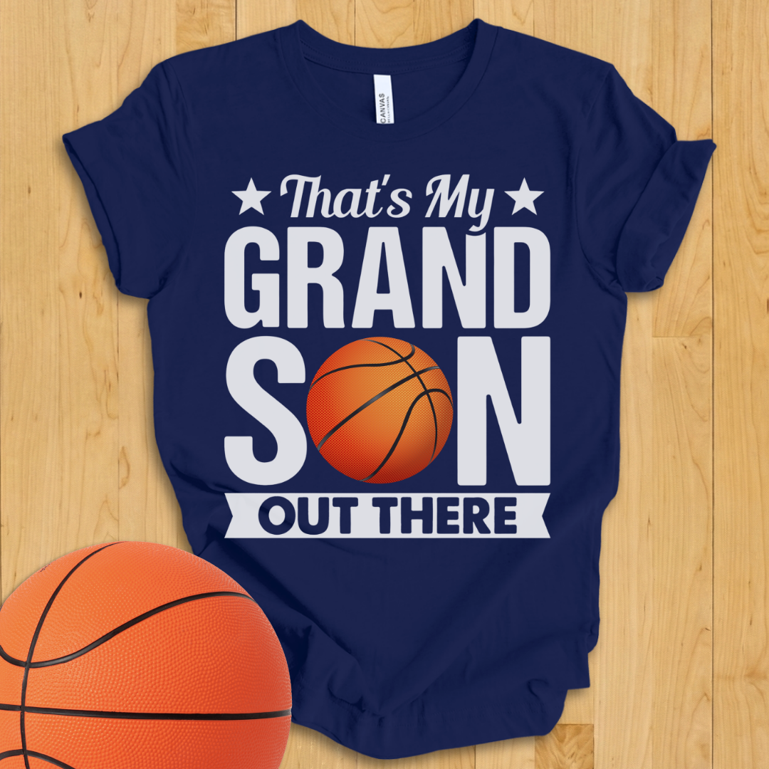 That's My Grandson Basketball T-Shirt
