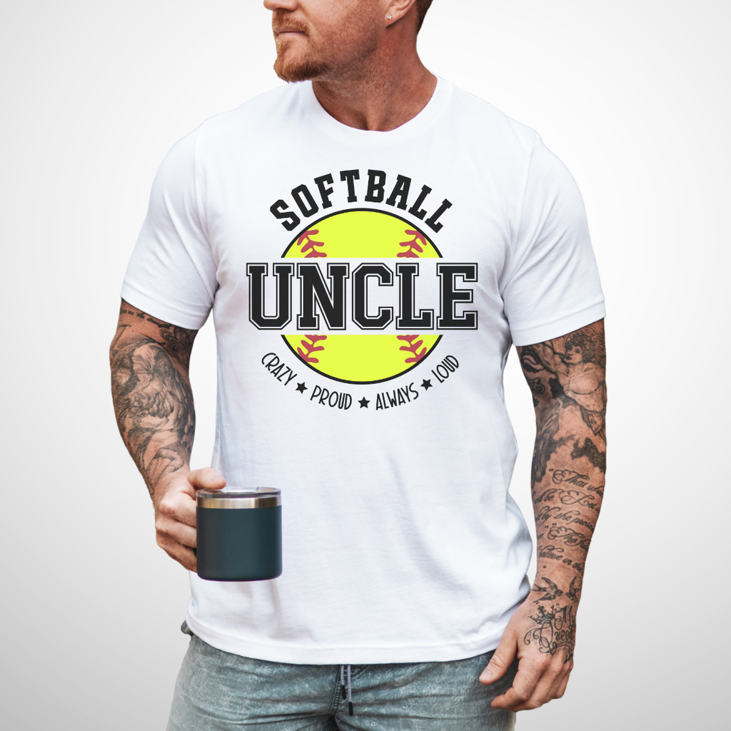Softball Uncle T-Shirt
