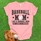 Baseball Mom Loud and Proud T-Shirt