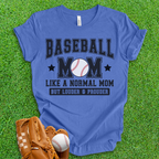 Baseball Mom Loud and Proud T-Shirt