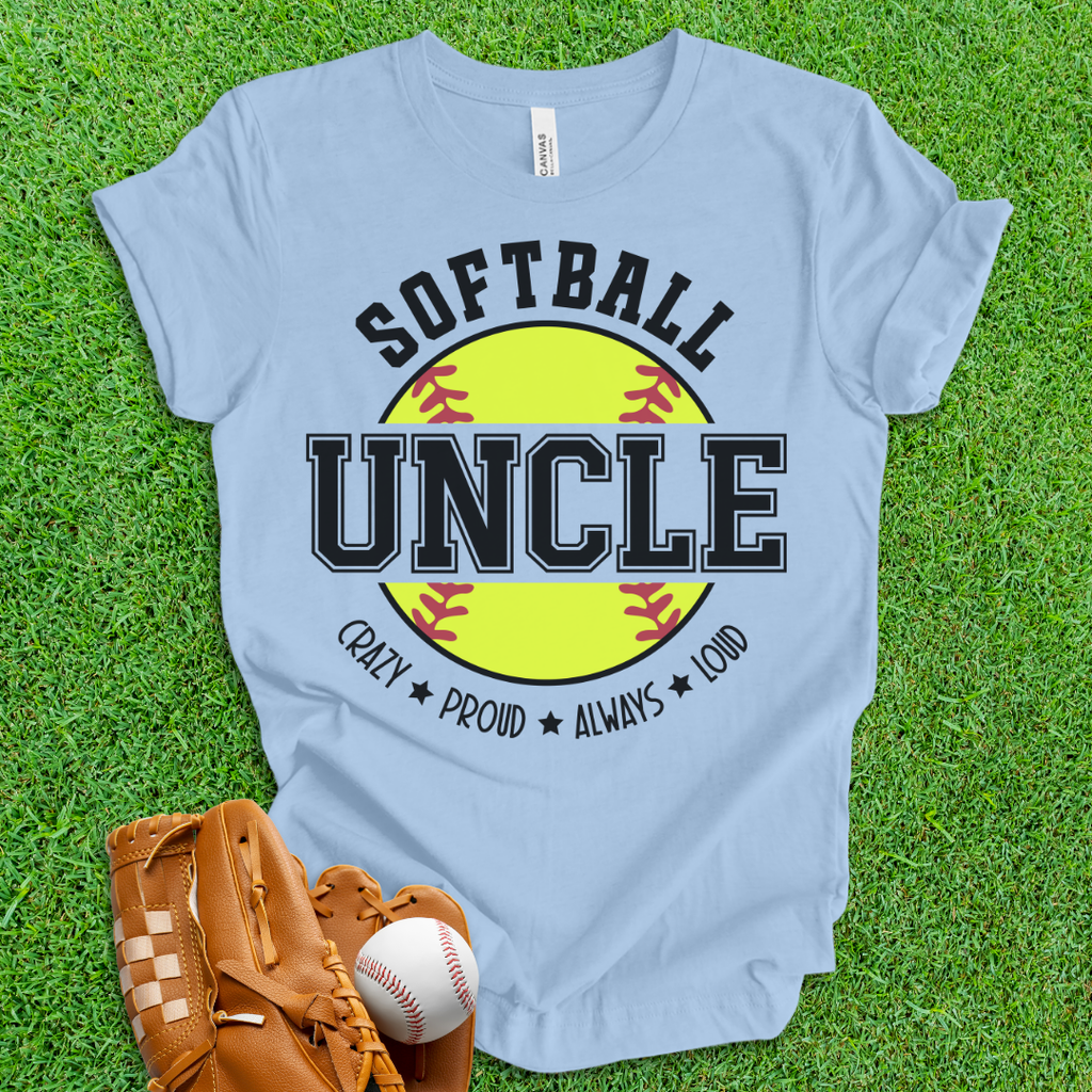 Softball Uncle T-Shirt