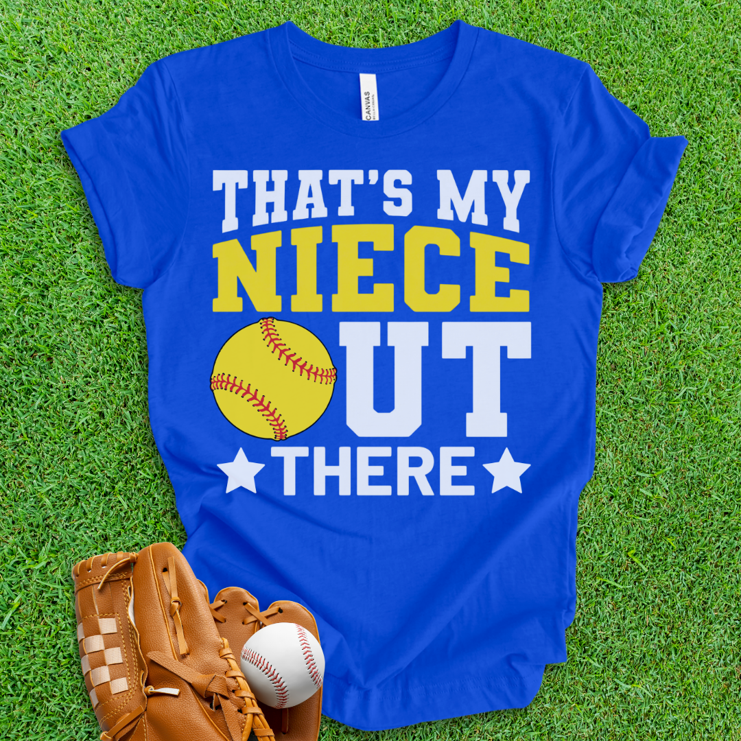 That's My Niece Softball T-Shirt