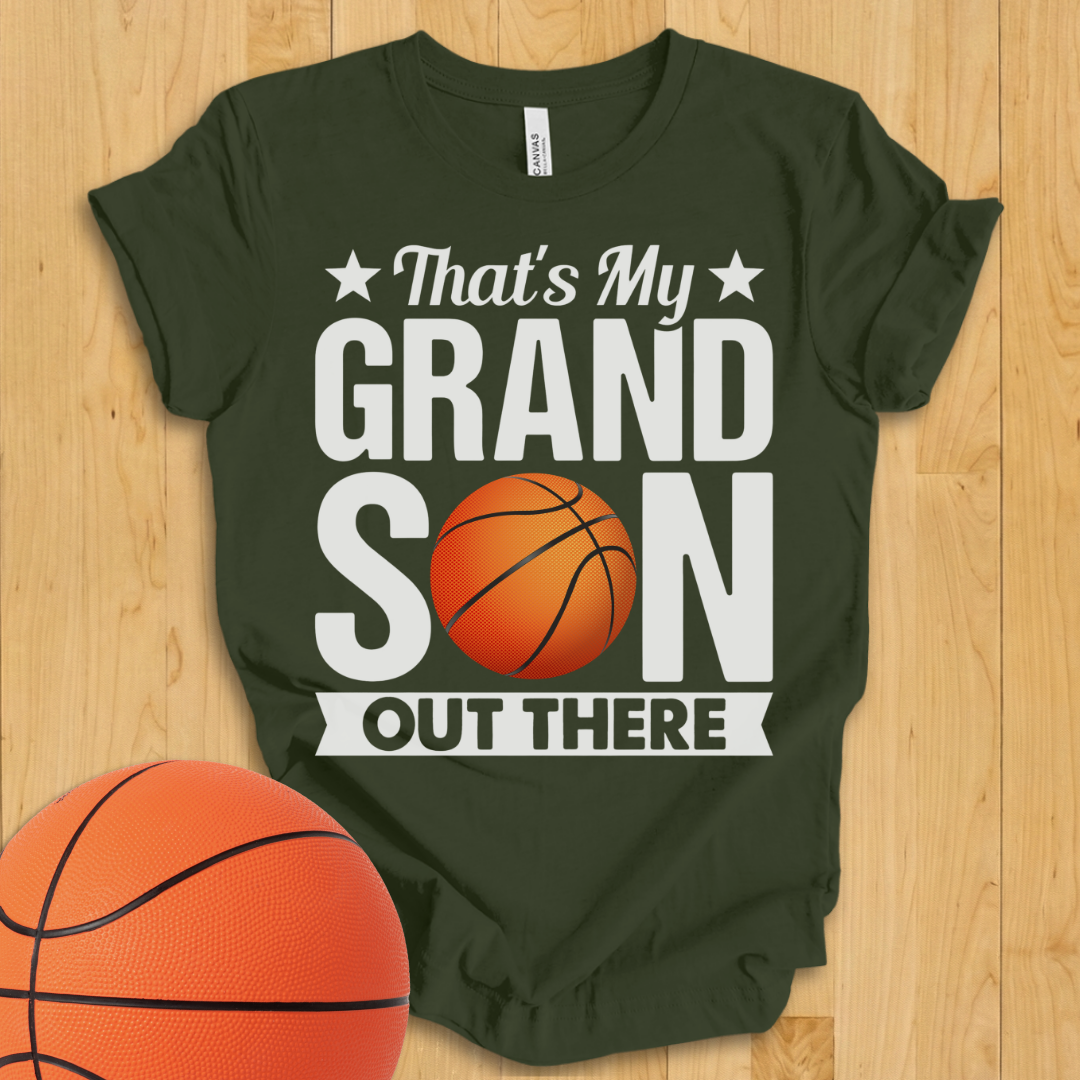 That's My Grandson Basketball T-Shirt