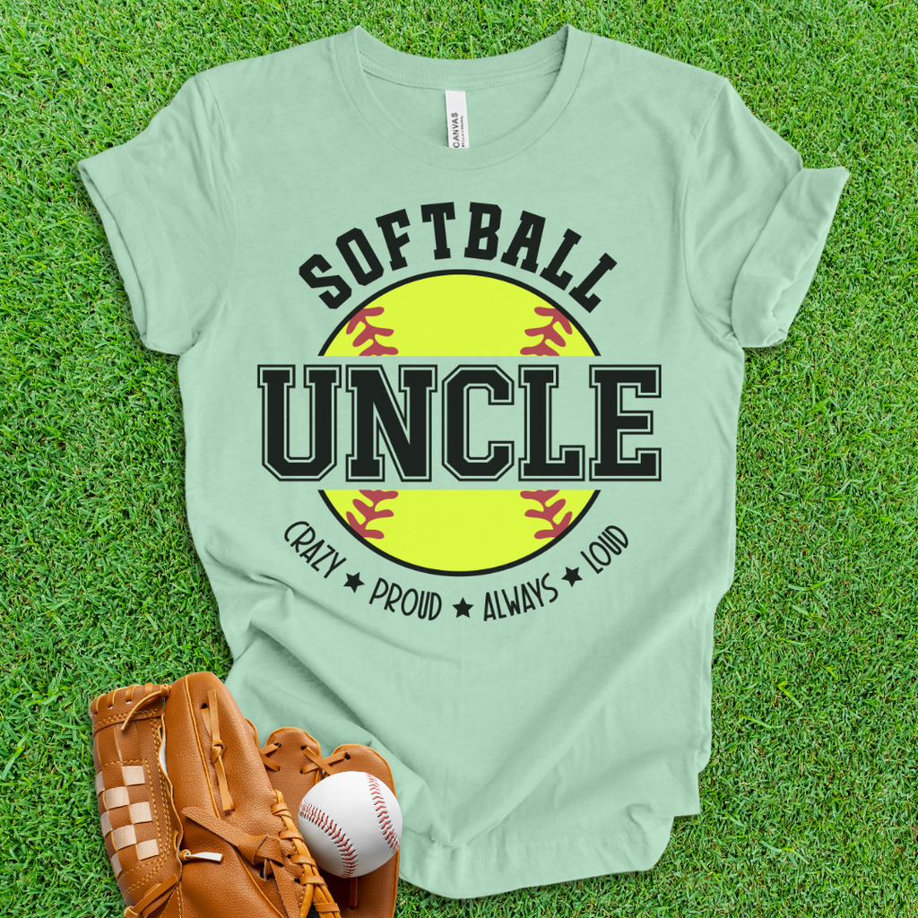 Softball Uncle T-Shirt