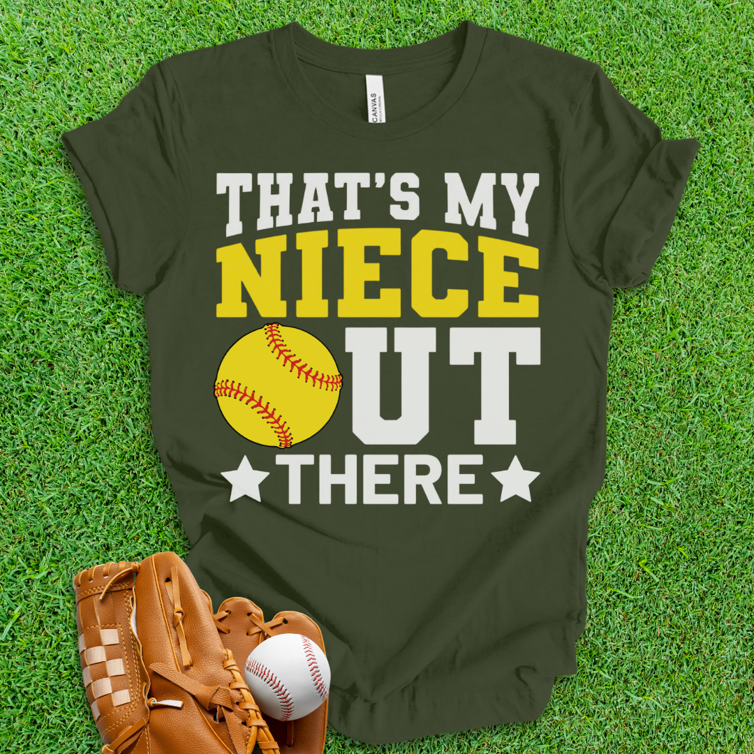 That's My Niece Softball T-Shirt