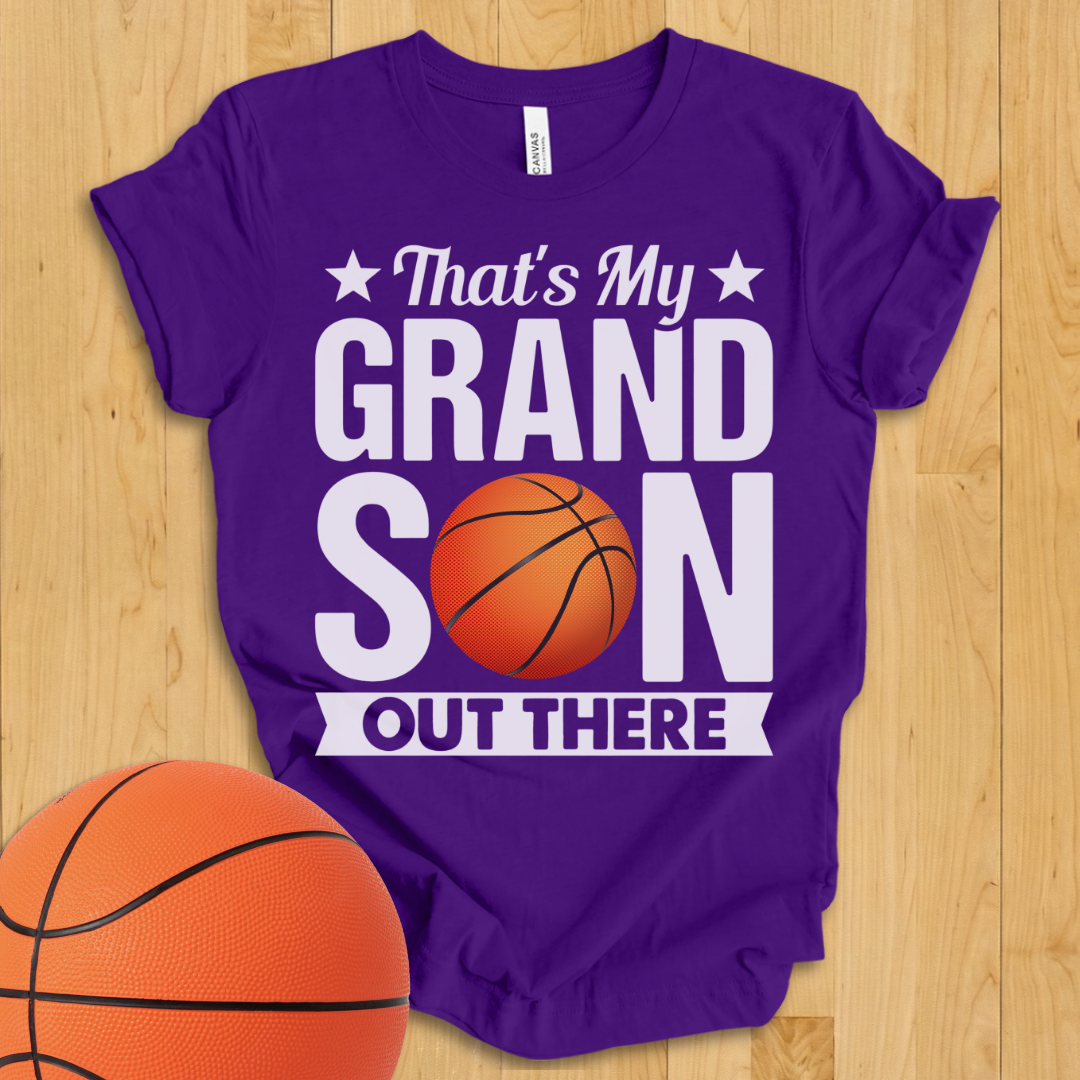 That's My Grandson Basketball T-Shirt