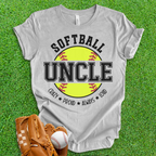 Softball Uncle T-Shirt