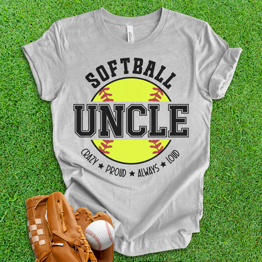 Softball Uncle T-Shirt