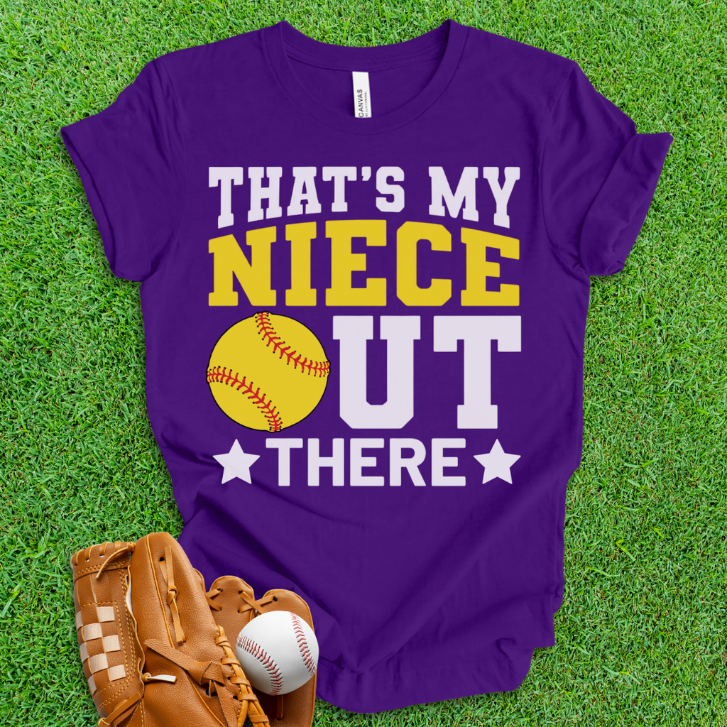 That's My Niece Softball T-Shirt