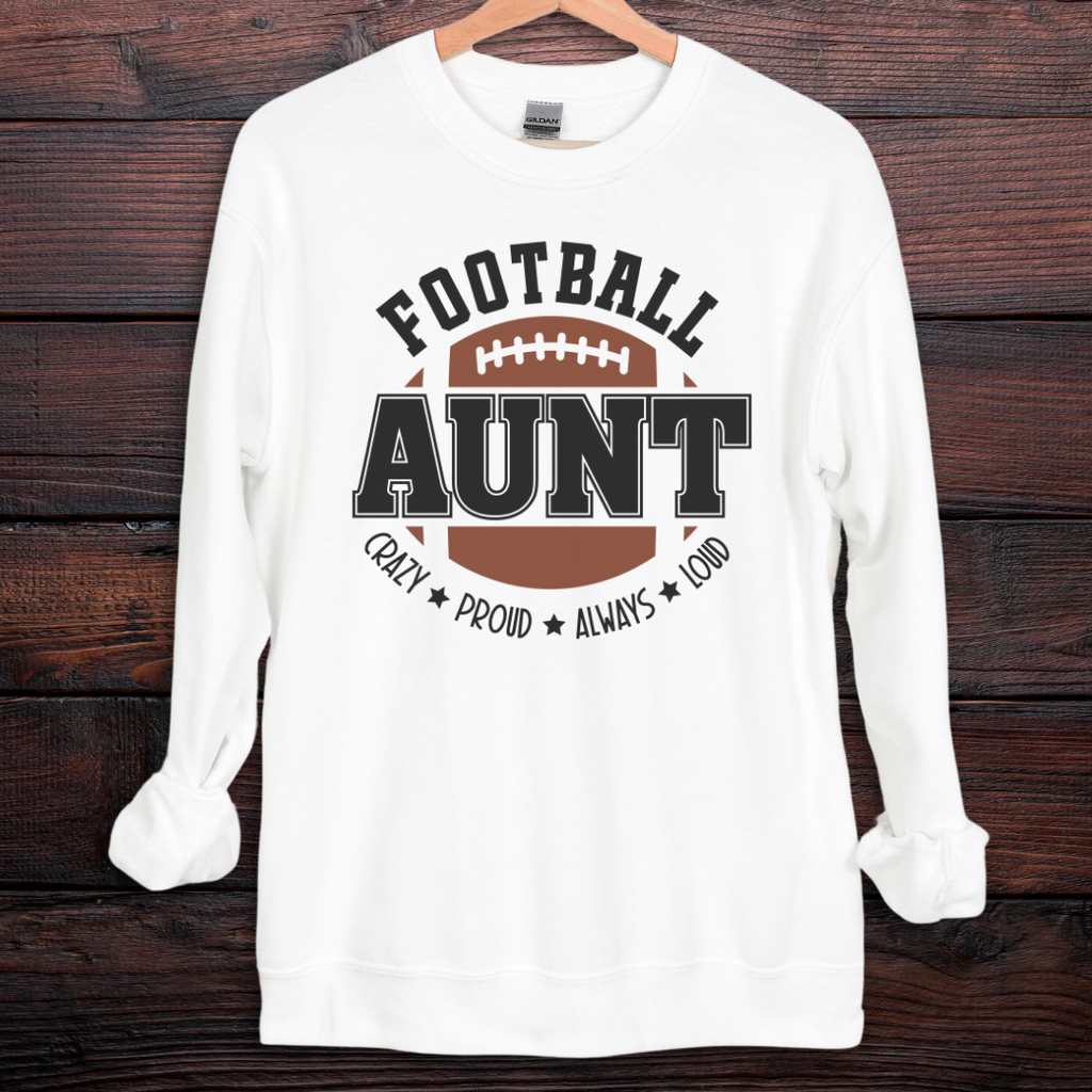 Football Aunt Sweatshirt