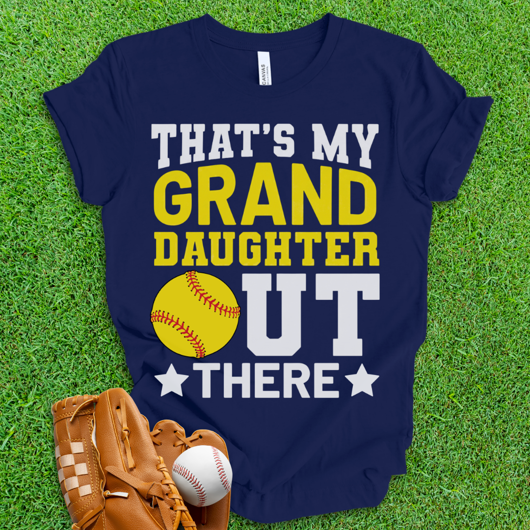 That's My Granddaughter Softball T-Shirt