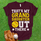 That's My Granddaughter Softball T-Shirt
