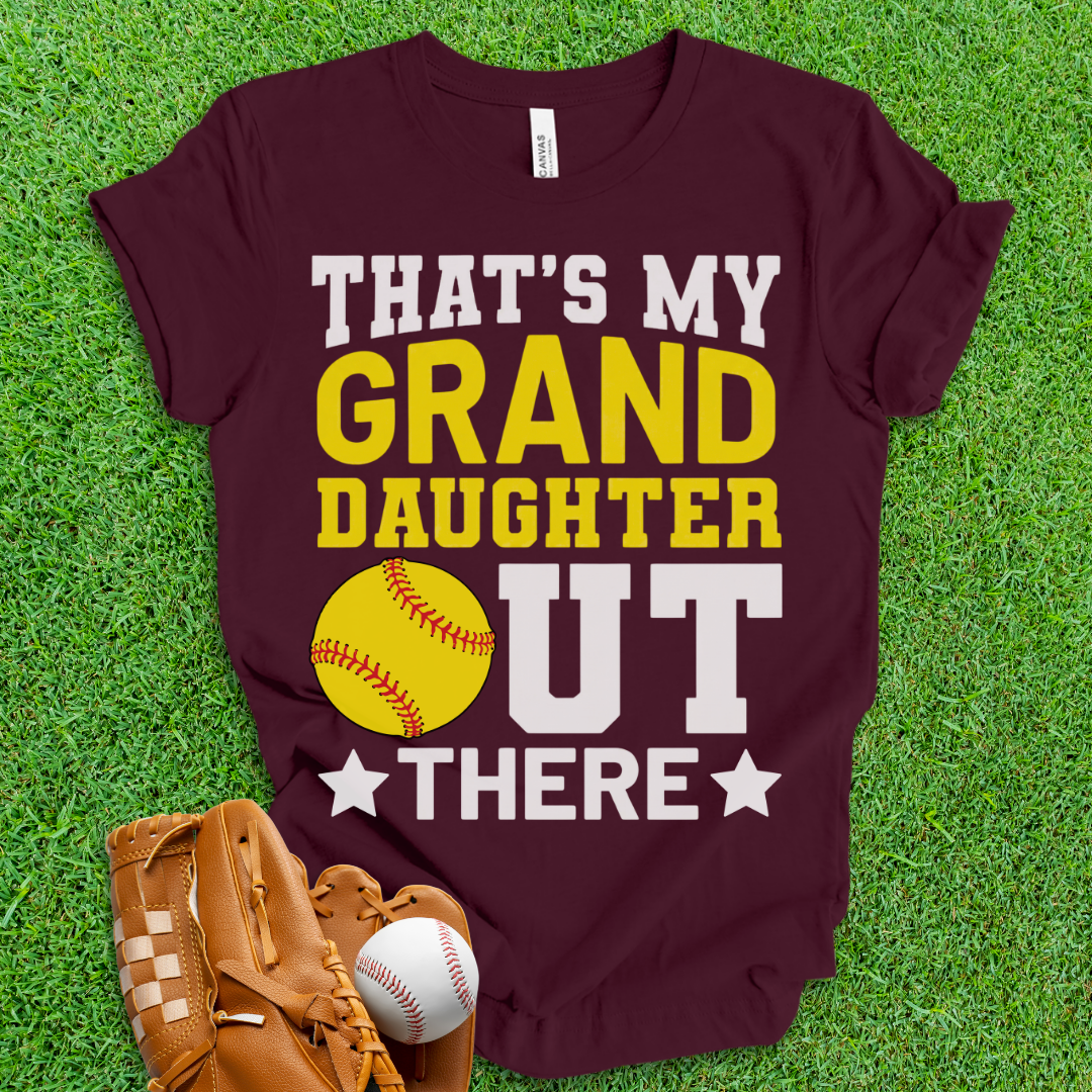 That's My Granddaughter Softball T-Shirt