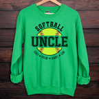 Softball Uncle Sweatshirt