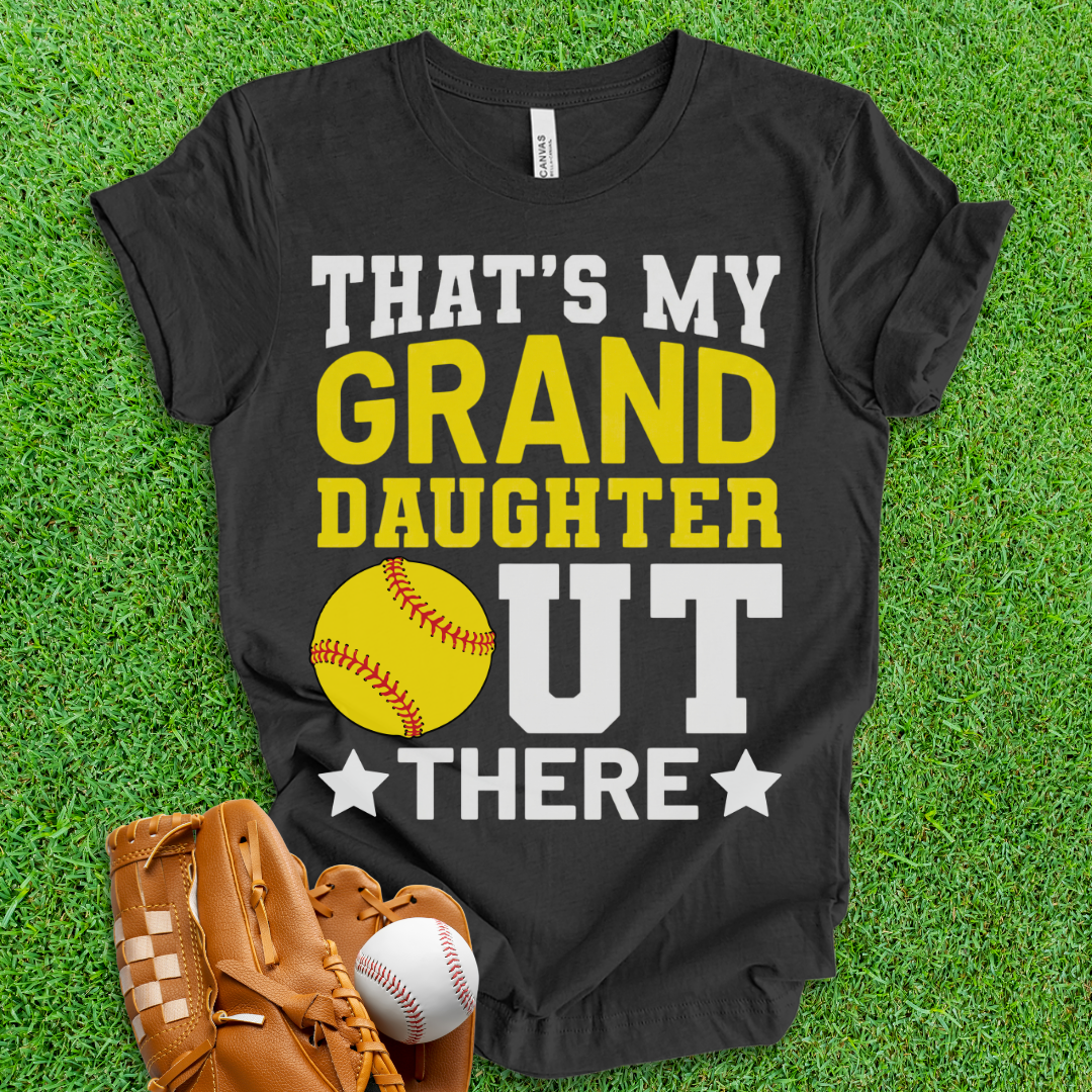 That's My Granddaughter Softball T-Shirt