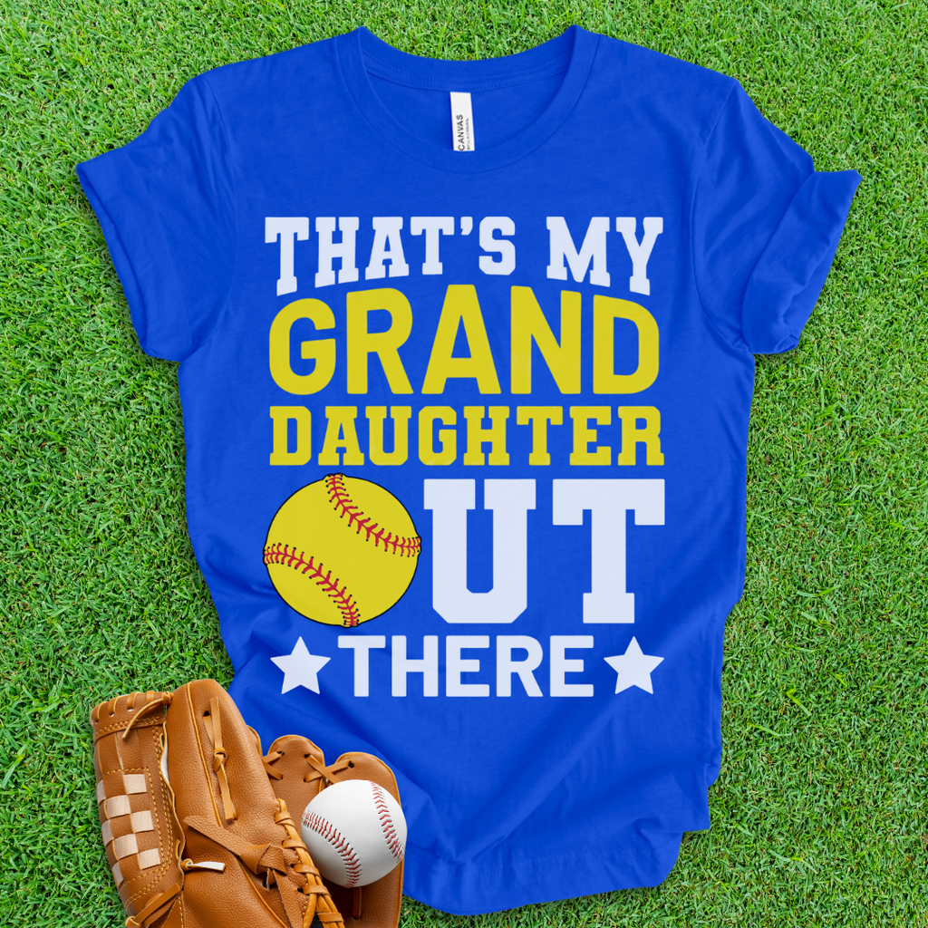 That's My Granddaughter Softball T-Shirt
