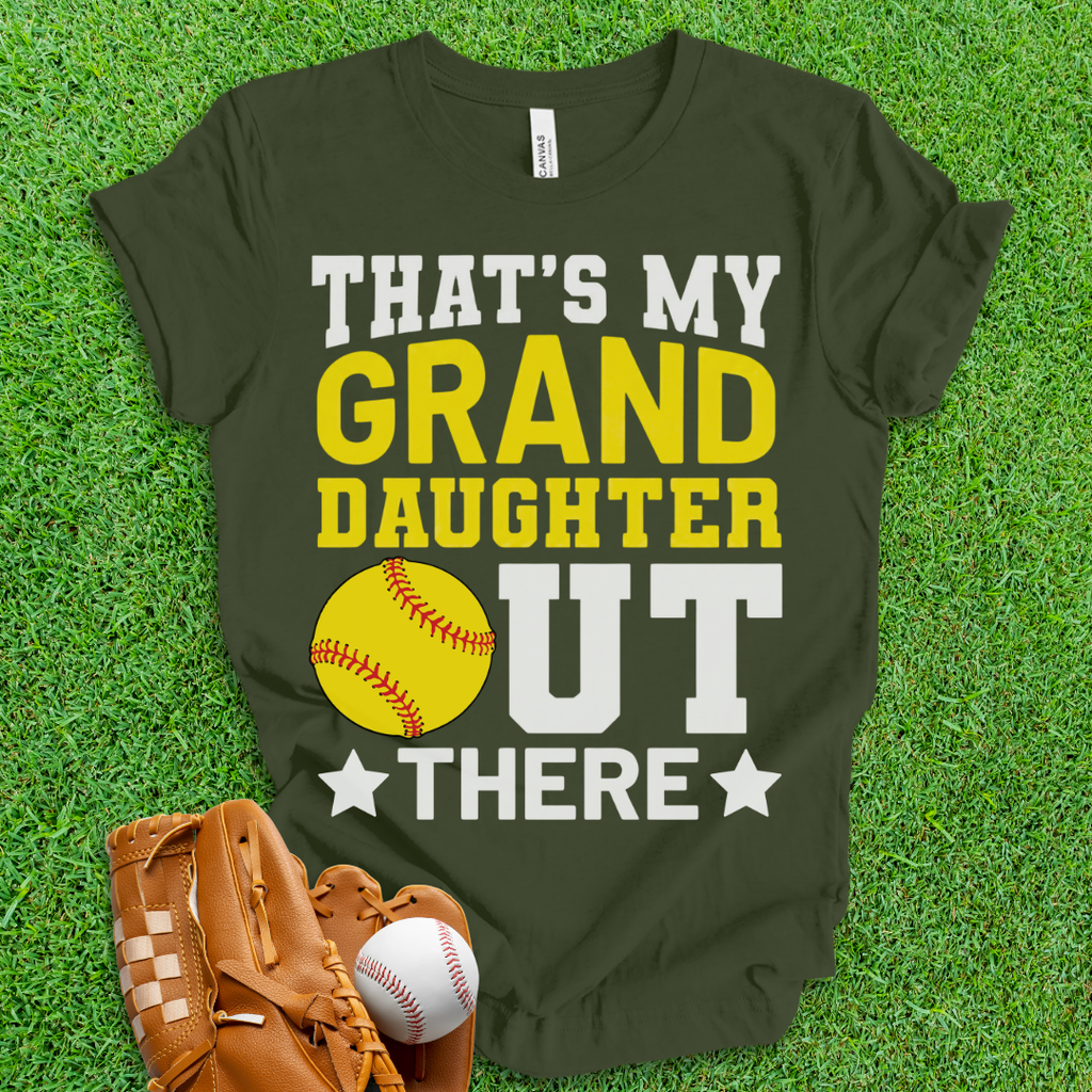 That's My Granddaughter Softball T-Shirt