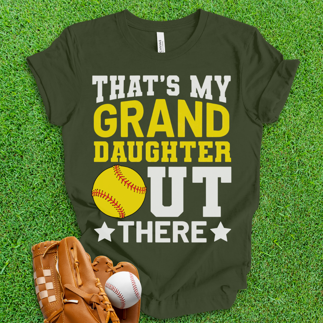 That's My Granddaughter Softball T-Shirt