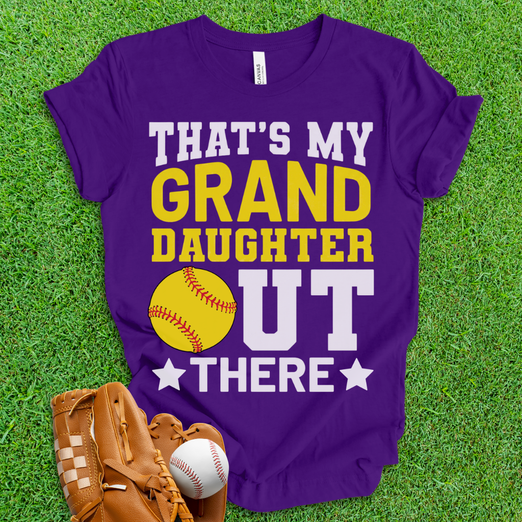 That's My Granddaughter Softball T-Shirt