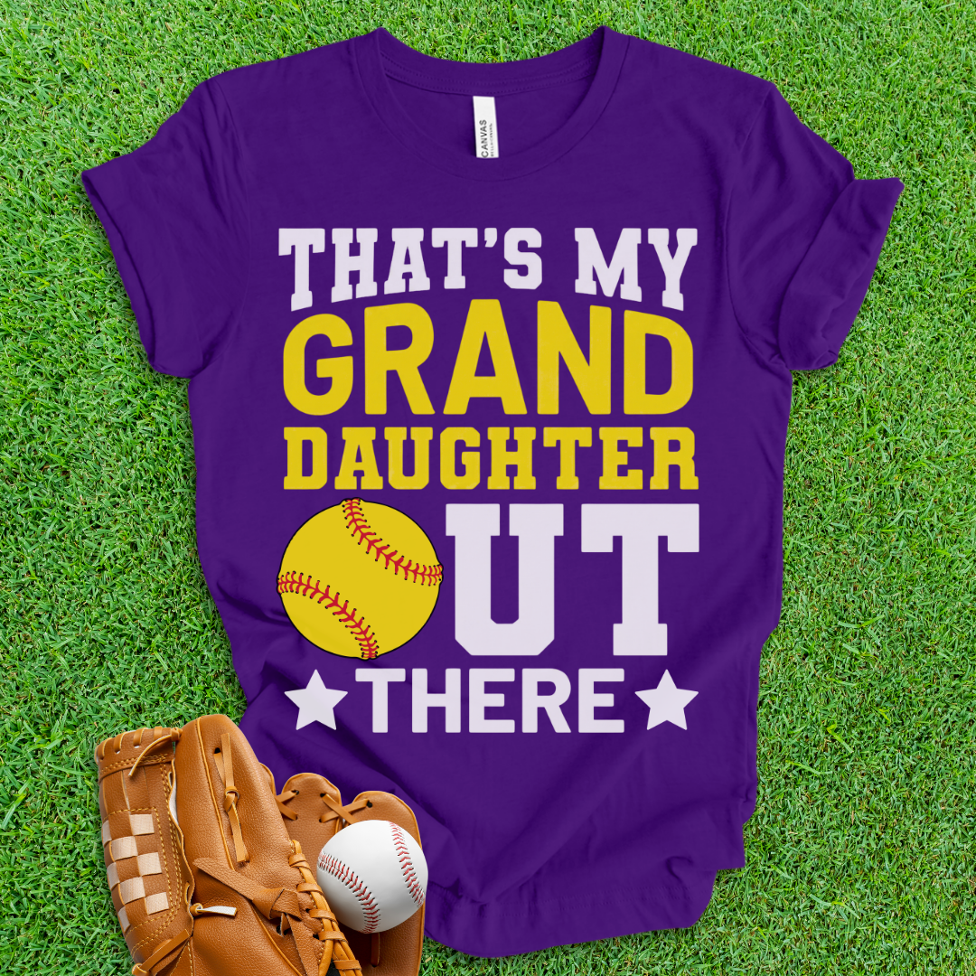 That's My Granddaughter Softball T-Shirt