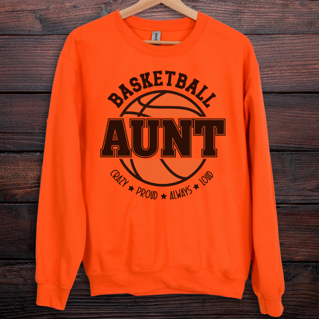 Basketball Aunt Sweatshirt