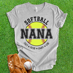 Softball Nana T-Shirt